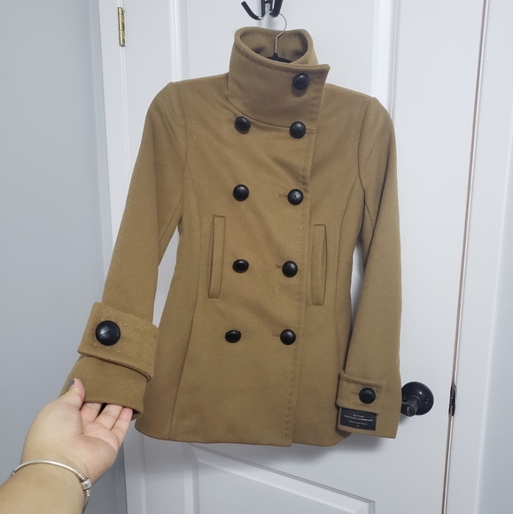 ARITZIA BABATON Camel Howell Wool Coat - Picture 6 of 14